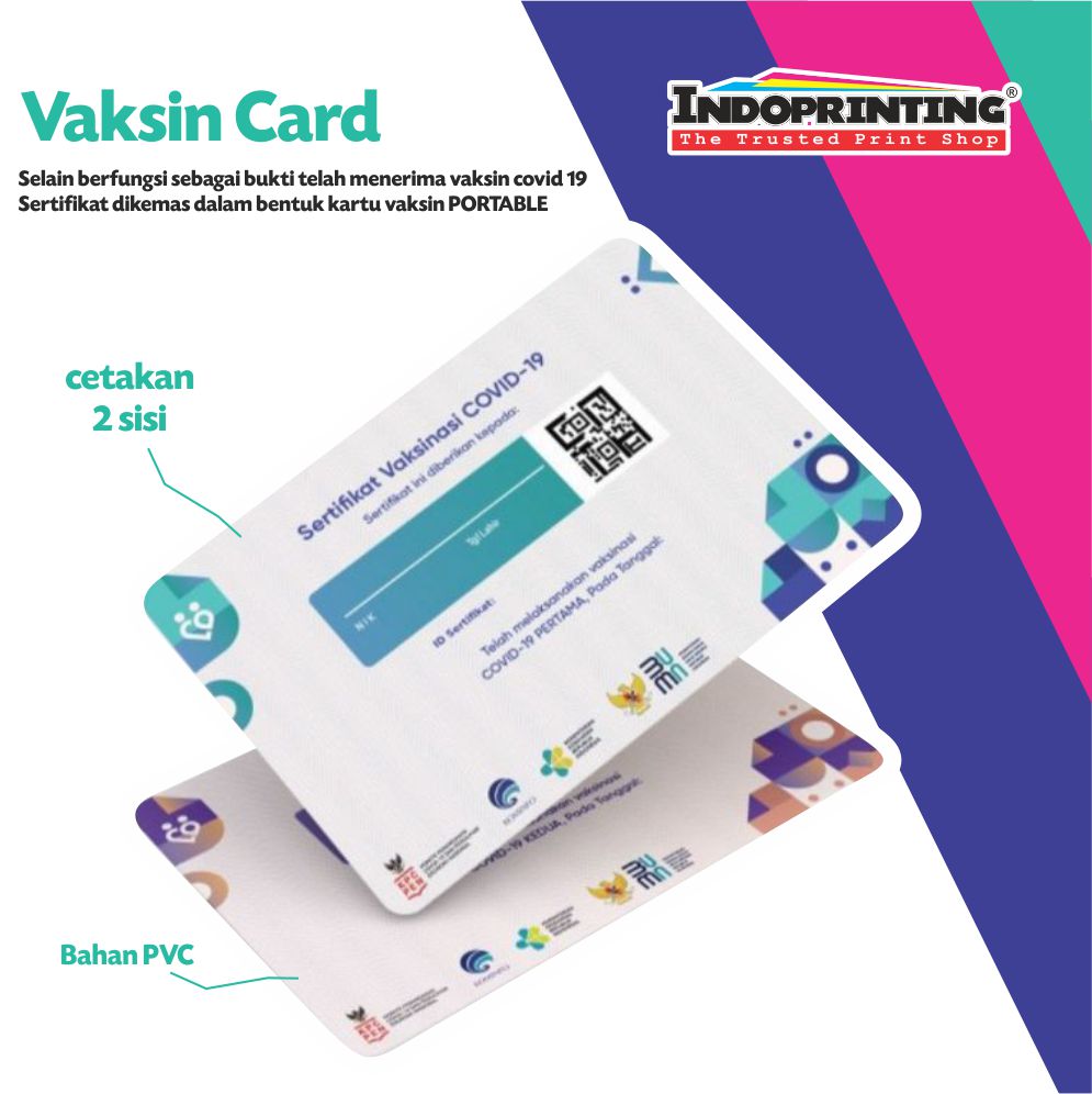 Cetak Card PVC (Bahan ATM & Bahan KTP) INDOPRINTING
